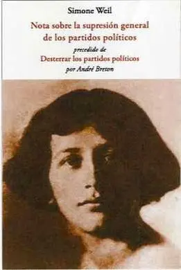 Nota Sobre la Supresión General de los Partidos Politicos