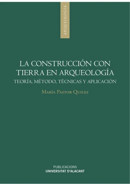 La Construcción con Tierra en Arqueología