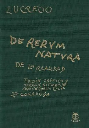 De Rervm Natvra. De la Realidad