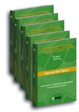 Preparacion de Oposiciones de Educacion Fisica Secundaria (5 Vol. )