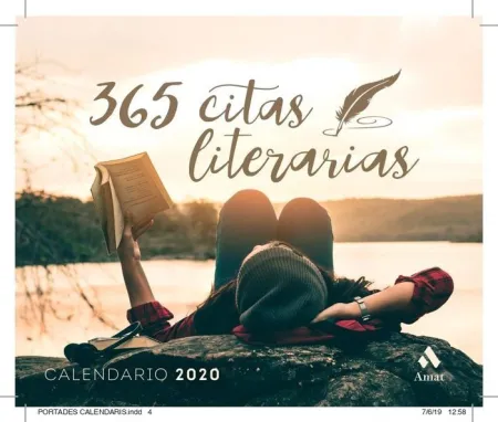 Calendario 2020 365 Citas Literarias