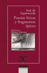POESÍAS LÍRICAS Y FRAGMENTOS ÉPICOS