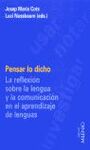 PENSAR LO DICHO