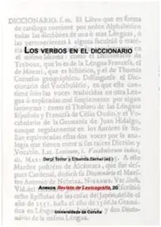 Los Verbos en el Diccionario