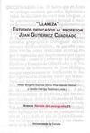 LLANEZA. ESTUDIOS DEDICADOS A JUAN GUTIÉRREZ CUADRADO