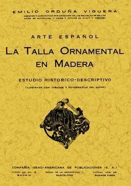 Talla Ornamental en Madera