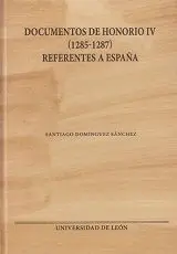 Documentos de Honorio Iv (1285-1287) Referentes a España