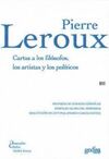 CARTAS A LOS FILÓSOFOS, A LOS ARTISTAS Y LOS POLÍTICOS