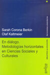 EN DIÁLOGO. METODOLOGÍAS HORIZONTALES EN CIENCIAS SOCIALES Y CULTURALES