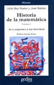 Historia de la Matematica Vol. i