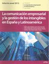 LA COMUNICACION EMPRESARIAL Y LA GESTION INTANGIBLES EN ESPAÑA