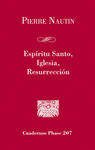 ESPÍRITU SANTO, IGLESIA, RESURRECCIÓN