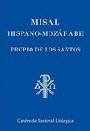 MISAL HISPANO-MOZÁRABE. PROPIO DE LOS SANTOS