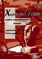 Cuerpo Administrativo. Temario Legislación-Esquemas. Temas Específicos. Xunta de Galicia.