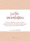 LISTAS MEMORABLES