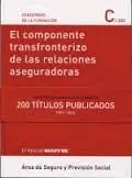 El Componente Transfronterizo de las Relaciones Aseguradoras