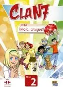 Clan 7 con ¡Hola, Amigos! 2 - Libro Alumno