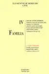 Elementos de Derecho Civil. Tomo Iv. Familia