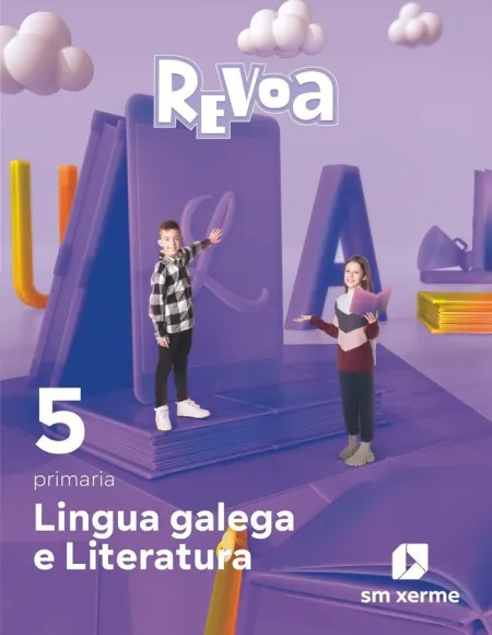 Lingua Galega 5 - Revoa - 5º Ed. Prim. (2022)