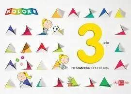 Kolore - 3 Urte - 3 Hiruhilekoa - 1º Ed. inf.