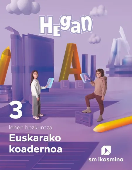 3 L. h. Koadernoa Euskara. Hegan