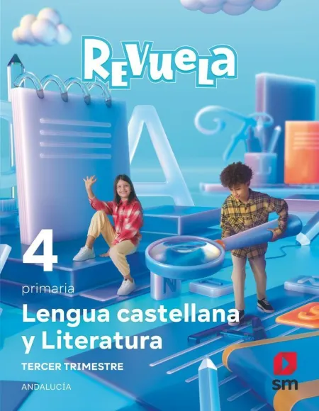 Lengua Castellana y Literatura. 4º e. p. Revuela. Trimestres. Andalucía