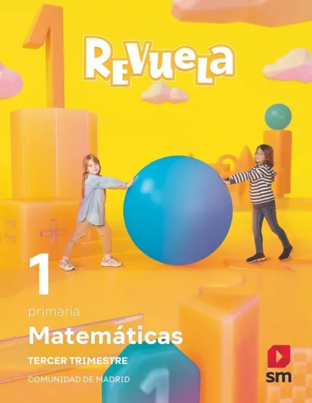 Matemáticas. Trimestres Temáticos. 1 Primaria. Revuela. Comunidad de Madrid
