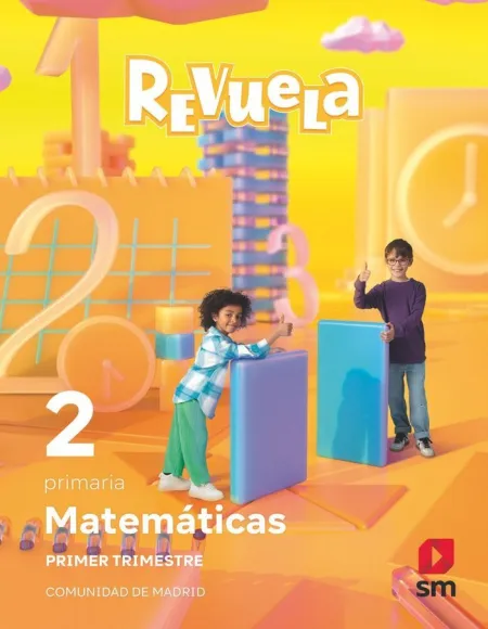 Matemáticas. Trimestres Temáticos. 2 Primaria. Revuela. Comunidad de Madrid