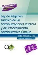 Ley de Régimen Jurídico de las Administraciones Públicas y del Procedimeitno Administrativo Común -