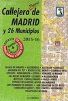 CALLEJERO DIGITAL DE MADRID Y 26 MUNICIPIOS 2015-16