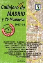 Callejero Digital de Madrid y 26 Municipios 2015-16