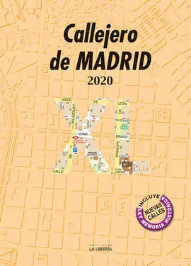 Callejero de Madrid 2020 Xl