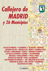 CALLEJERO DE MADRID Y 26 MUNICIPIOS