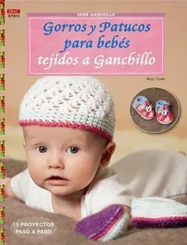 Gorros y Patucos para Bebés Tejidos a Ganchillo