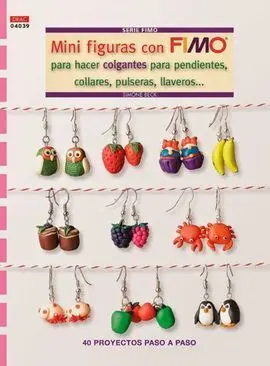 Mini Figuras con Fimo para Hacer Colgantes para Pendientes, Collares, Pulseras, Llaveros...