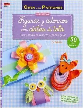 Figuras y Adornos con Cintas de Tela