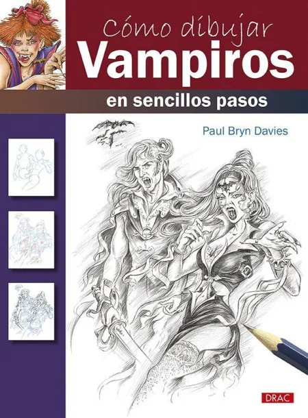 Cómo Dibujar Vampiros en Sencillos Pasos