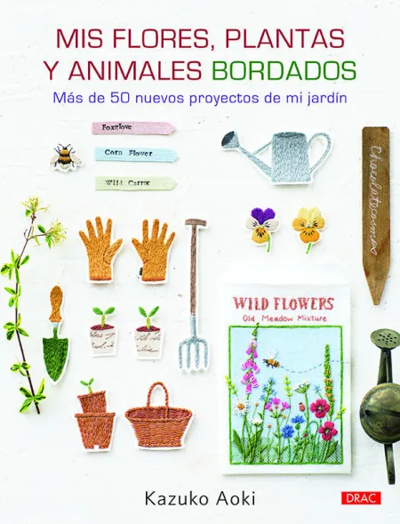 Mis Flores Plantas y Animales Bordados /Mas de 50