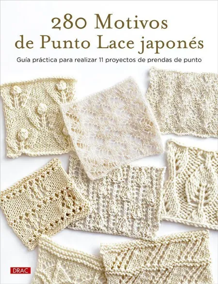 280 Motivos de Punto Lace Japonés / Guía Práctica