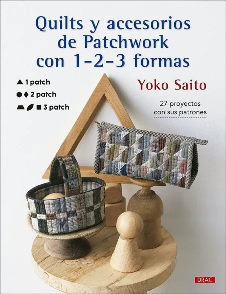 Quilts y Accesorios de Patchwork con 1-2-3 Formas