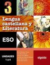 LENGUA CASTELLANA Y LITERATURA - 3º ESO. POR TRIMESTRES