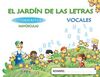 EL JARDÍN DE LAS LETRAS - LECTOESCRITURA - 4 AÑOS - MAYÚSCULAS