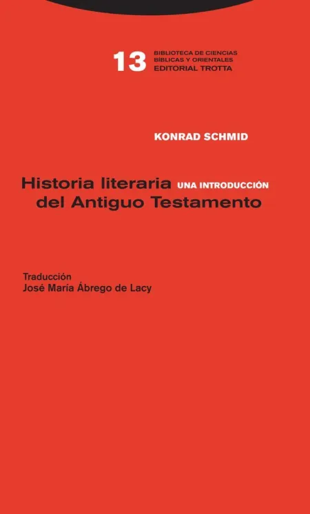 Historia Literaria Antiguo Testamento