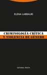 CRIMINOLOGIA CRITICA Y VIOLENCIA DE GENERO