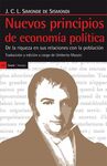 NUEVOS PRINCIPIOS DE ECONOMIA POLITICA O DE LA RIQUEZA EN SUS RELACIONES CON LA POBLACIÓN