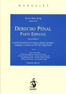 Derecho Penal : Parte Especial I