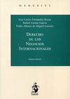 DERECHO DE LOS NEGOCIOS INTERNACIONALES (5ª ED. 2016)