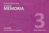 TALLER DE MEMORIA 3