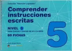 Comprender Instrucciones Escritas Nivel 5