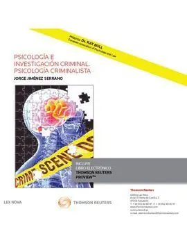 Psicología e Investigación Criminal. Psicología Criminalista (Papel + E-Book)
